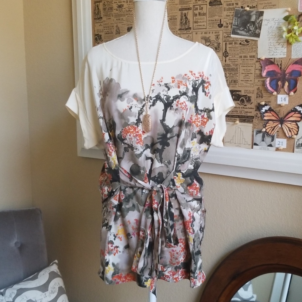 Anthropologie Maeve Paradise Ascending Blouse - S - Picture 5 of 16